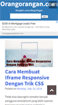 Mobile Screenshot of orangorangan.com